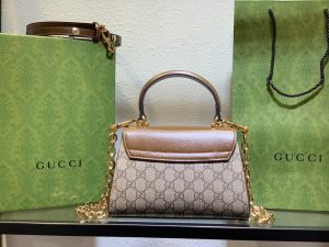 703848Gucci Horsebit系列高仿手提包女款包包