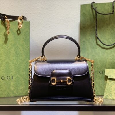 Gucci Horsebit 1955頂級原單女款mini手提包 真皮