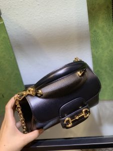 Gucci Horsebit 1955頂級原單女款mini手提包 真皮
