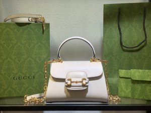 Gucci Horsebit 1955系列頂級高仿復刻真皮手提包斜挎包