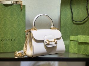 Gucci Horsebit 1955系列頂級高仿復刻真皮手提包斜挎包