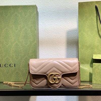 Marmot miniGucci 高仿 mini肩背包 原廠皮質