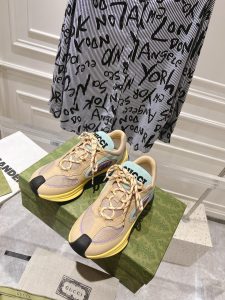 頂級原單Gucci古馳RUN系列運動休閒跑鞋老爹鞋