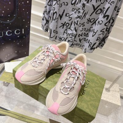 一比一復刻Gucci男裝女裝運動休閒鞋老爹鞋