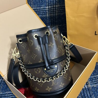 頂級原單LV高仿復刻M83480 Canoé手袋手提包水桶包