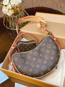 頂級原單M46828路易威登Croissant 春夏女士可頌包經典款