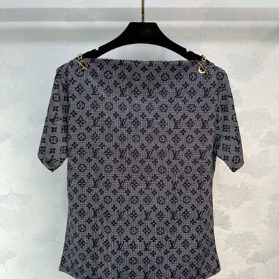 路易威登頂級高仿Monogram老花字母短袖T恤女款