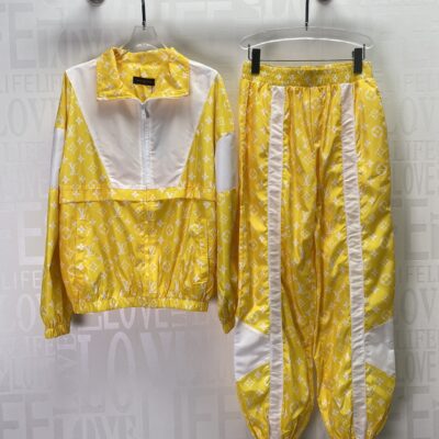 路易威登高仿LV拼色防曬服套裝多功能衣服 女款外套 超年輕時尚