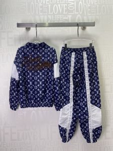 多功能防曬功能路易威登LV高仿Monograw印花裝補套裝女款衣服薄外套