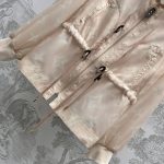路易威登新品上架高仿老花防曬外套薄款女款連帽衣服