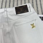 頂級A貨LV點綴喇叭牛仔褲經典版型純棉彈力長褲