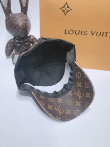 路易威登LV撞色設計高仿鴨舌帽 棒球帽
