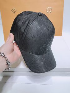 頂級原單高仿路易威登黑色鴨舌帽 棒球帽