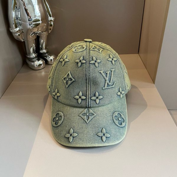 經典之作路易威登LV刺繡高仿棒球帽 頂級版本
