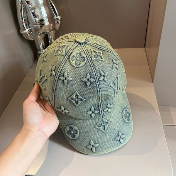 經典之作路易威登LV刺繡高仿棒球帽 頂級版本
