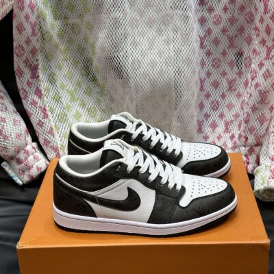 顶级高仿路易威登Nike联名设计男士低帮运动鞋 一比一复刻
