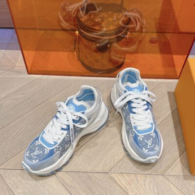 LV頂級A貨莆田鞋女款時尚休閒運動鞋pu組合底