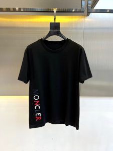 頂級高仿蒙口男裝短袖衣服圓領T恤修身