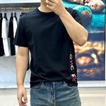 頂級高仿蒙口男裝短袖衣服圓領T恤修身