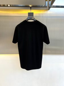 頂級高仿蒙口春夏男士立體logo刺繡圓領短袖T恤衫