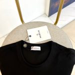 頂級高仿蒙口春夏男士立體logo刺繡圓領短袖T恤衫