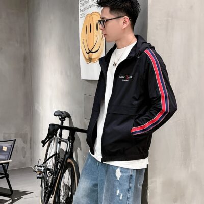 2024新品防曬服連帽多功能薄款夾克外套蒙口高仿夾克