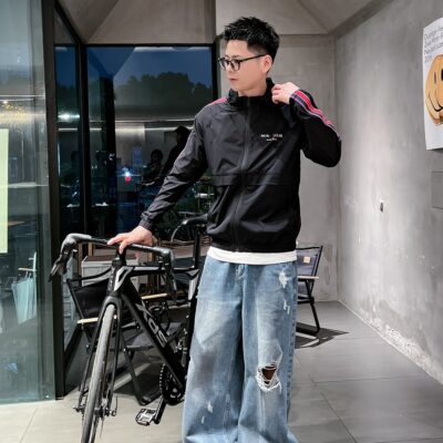 2024新品防曬服連帽多功能薄款夾克外套蒙口高仿夾克