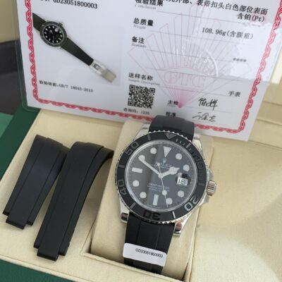 頂級精品高仿勞力士遊艇白金版Cerachrom陶瓷表圈男士手錶腕錶