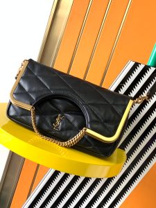 高仿複刻YSL聖羅蘭包包 SAINT LAURENT CERNIERA 包袋 黑色