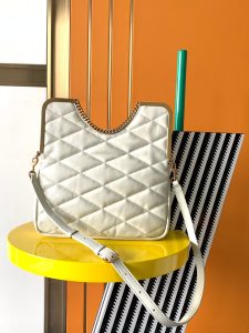 高仿複刻YSL聖羅蘭包包 SAINT LAURENT CERNIERA 包袋 白色
