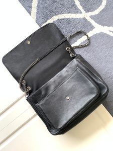 1比1原單複刻YSL聖羅蘭包包 niki粒面小羊皮大型手袋