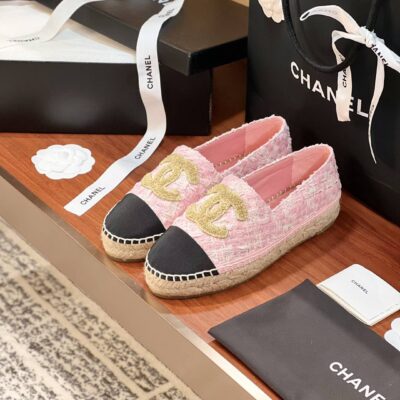 放心穿專櫃同步一比一復刻莆田鞋CHANEL漁夫鞋休閒鞋女款