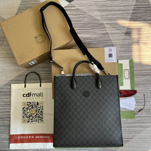 頂級原單Gucci專櫃包賺頂級大號托特包 帆布製作