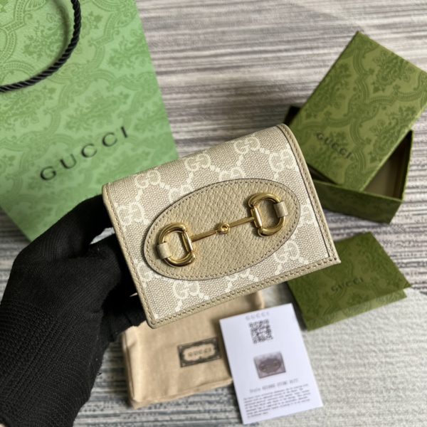 頂級高仿復刻1955 Horsebit BagGucciMonogram女士卡包錢包