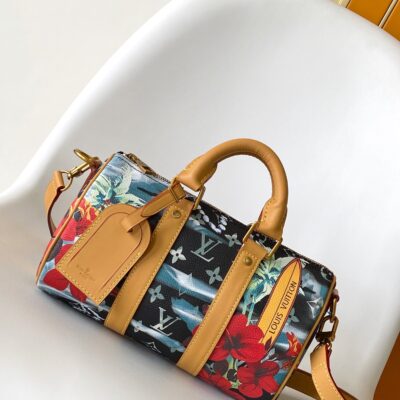 一比一原單路易威登 Keepall 旅行袋手提包超級耐看