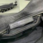 複刻高仿BALENCIAGA巴黎世家包包 Neo cagole機車包 黑色鑽扣