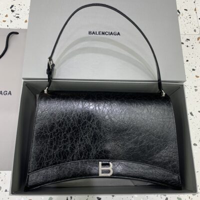 超A貨BALENCIAGA巴黎世家包包 crush【大號】沙漏新款皮肩帶腋下包