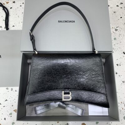 超A貨BALENCIAGA巴黎世家包包 crush【中號】沙漏新款皮肩帶腋下包