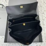 原單超A貨BALENCIAGA巴黎世家包包 𝐑𝐎𝐃𝐄𝐎 𝐁𝐀𝐆 大號鱷魚黑
