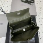 一比一原單BALENCIAGA巴黎世家包包 𝐑𝐎𝐃𝐄𝐎 𝐁𝐀𝐆小號綠色銀扣