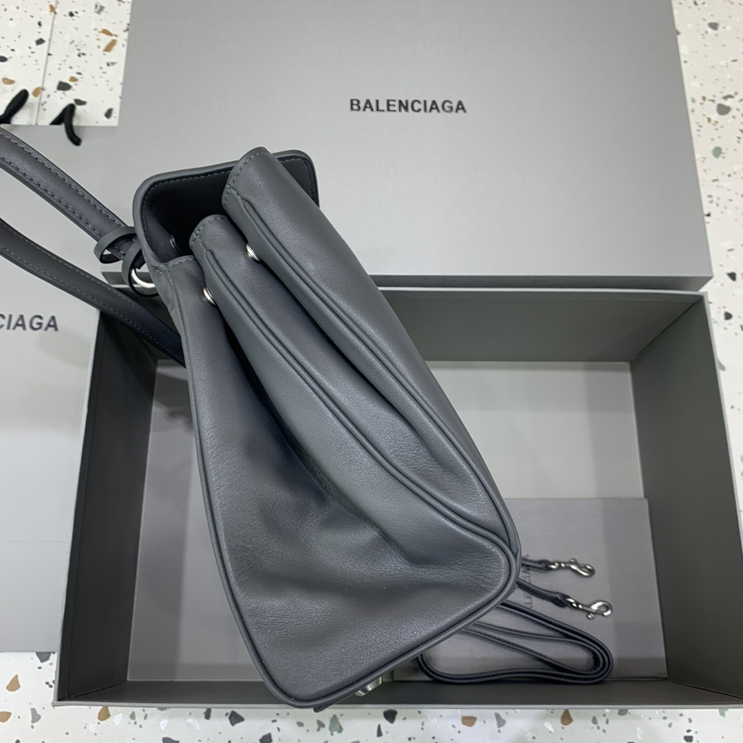 複刻超A貨BALENCIAGA巴黎世家包包 𝐑𝐎𝐃𝐄𝐎 𝐁𝐀𝐆 中號高級灰