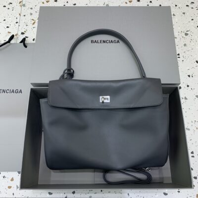 複刻超A貨BALENCIAGA巴黎世家包包 𝐑𝐎𝐃𝐄𝐎 𝐁𝐀𝐆 中號高級灰