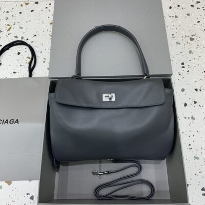 複刻超A貨BALENCIAGA巴黎世家包包 𝐑𝐎𝐃𝐄𝐎 𝐁𝐀𝐆 小號高級灰