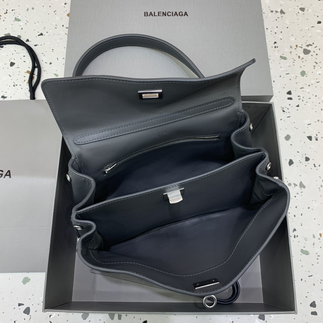 複刻超A貨BALENCIAGA巴黎世家包包 𝐑𝐎𝐃𝐄𝐎 𝐁𝐀𝐆 小號高級灰