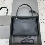複刻超A貨BALENCIAGA巴黎世家包包 𝐑𝐎𝐃𝐄𝐎 𝐁𝐀𝐆 小號高級灰