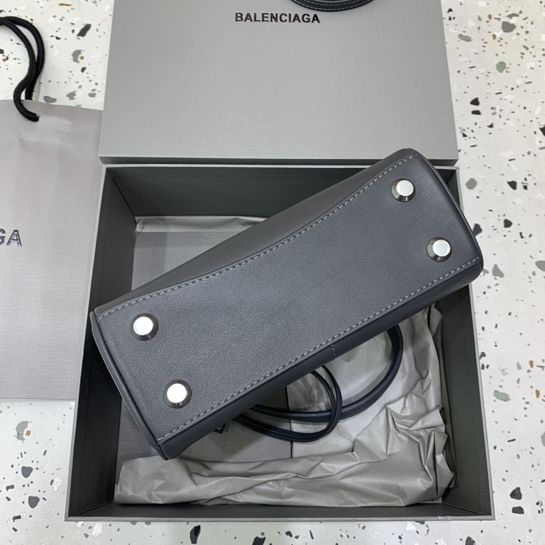 複刻超A貨BALENCIAGA巴黎世家包包 𝐑𝐎𝐃𝐄𝐎 𝐁𝐀𝐆 mini高級灰