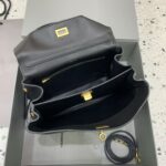 原單複刻BALENCIAGA巴黎世家包包 𝐑𝐎𝐃𝐄𝐎 𝐁𝐀𝐆 小號黑色金扣