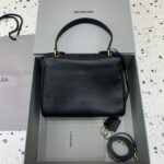 原單複刻BALENCIAGA巴黎世家包包 𝐑𝐎𝐃𝐄𝐎 𝐁𝐀𝐆 小號黑色金扣
