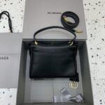 原單複刻BALENCIAGA巴黎世家包包 𝐑𝐎𝐃𝐄𝐎 𝐁𝐀𝐆 mini黑色金扣