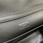 高仿超A貨BALENCIAGA巴黎世家包包 𝐑𝐎𝐃𝐄𝐎 𝐁𝐀𝐆 mini 黑色銀扣